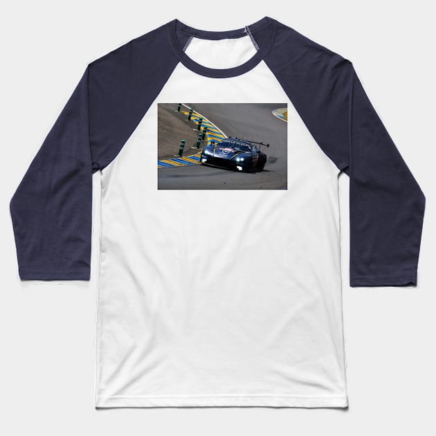 Aston Martin Vantage AMR no98 24 Hours of Le Mans 2023 Baseball T-Shirt by AndyEvansPhotos